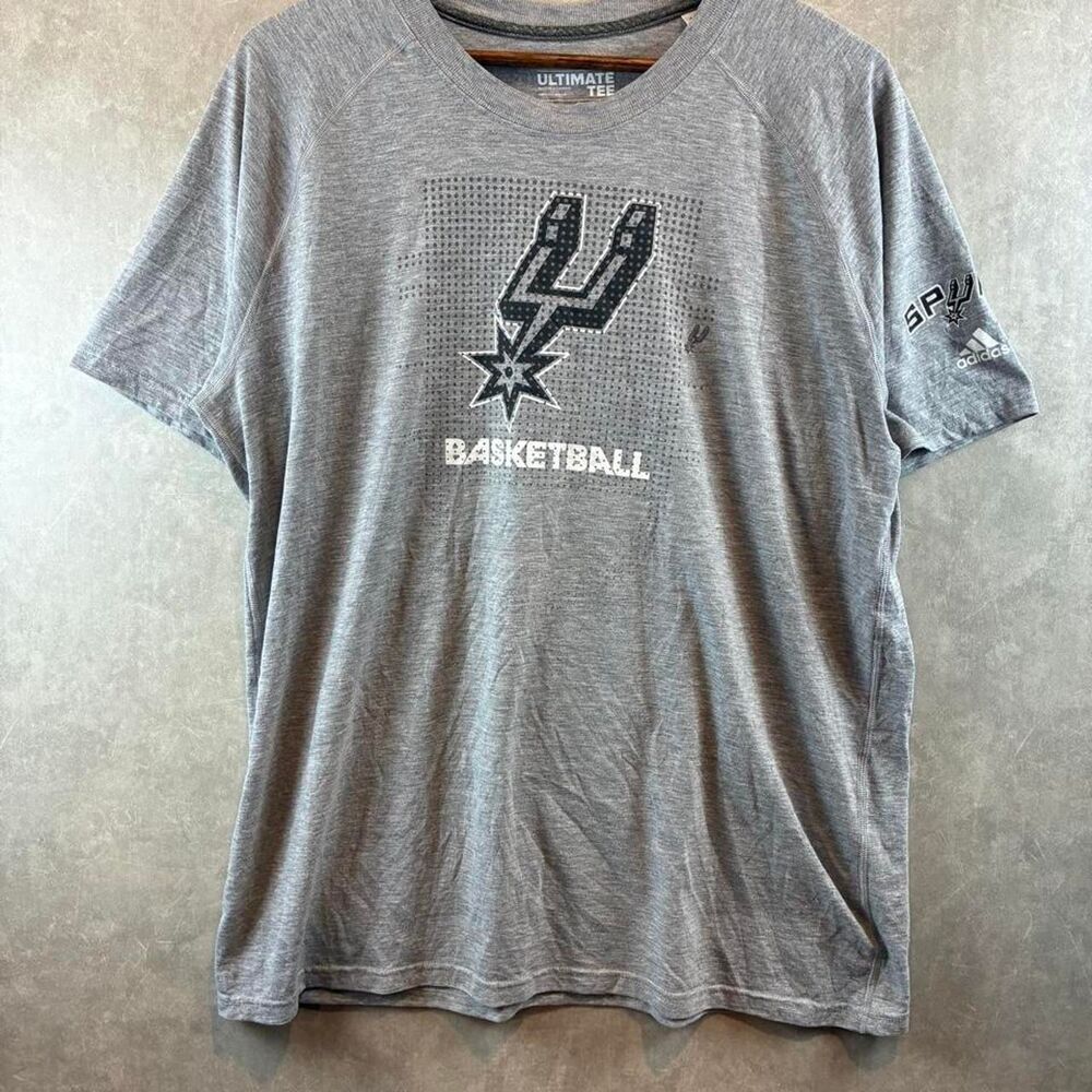 Adidas Men's Grey T-shirt